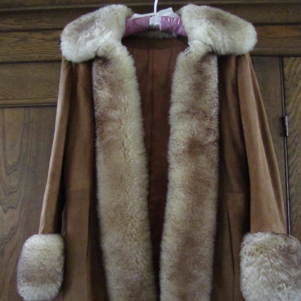 Suede and Fur Coat